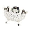 Serving Bowl European Style Retro Elegant Alloy Fruit Bowl for