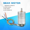 DC Encoder Gear Motor with Cable, Electric Micro Speed Reduction