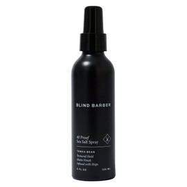 Blind Barber 40 Proof Sea Salt Spray for Men -  Salt Water Hair Spray for Volume & Texture - Water-Based Matte Finish with Light-Medium Hold - Enhances Beach Waves & Body - Tonka Bean Scent (5  Fl oz)