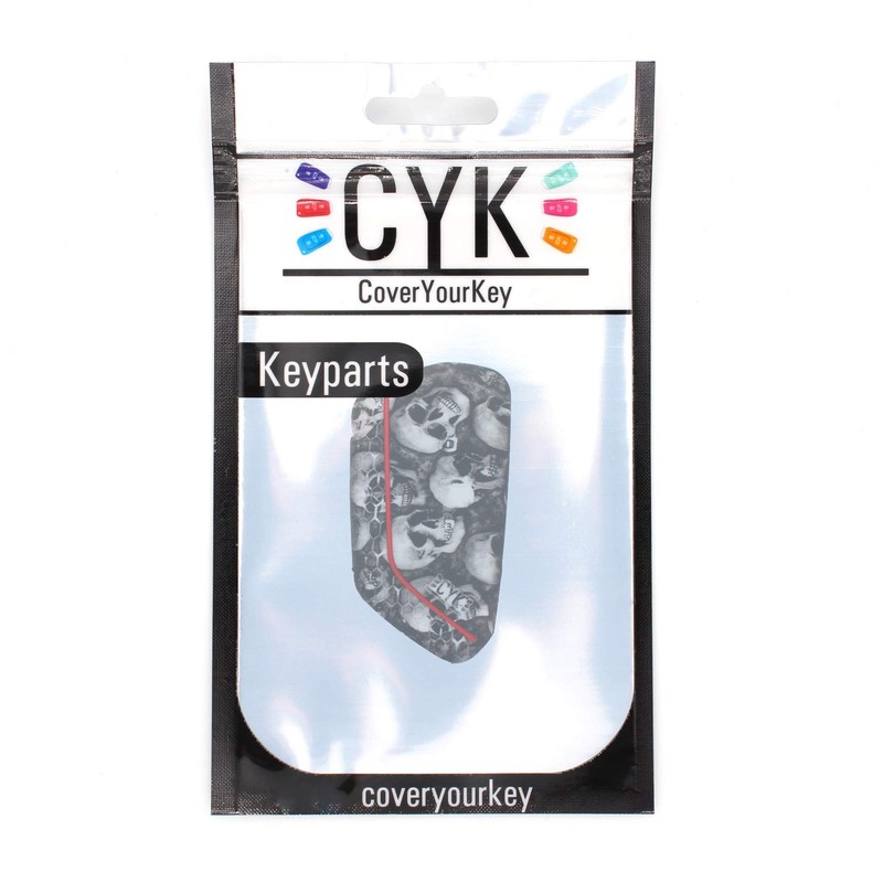 VF Key Case for 3-Button Car Key, Silicon Cover, Key