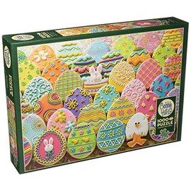 Cobblehill 80027 1000 pc Easter Eggs Puzzle, Various