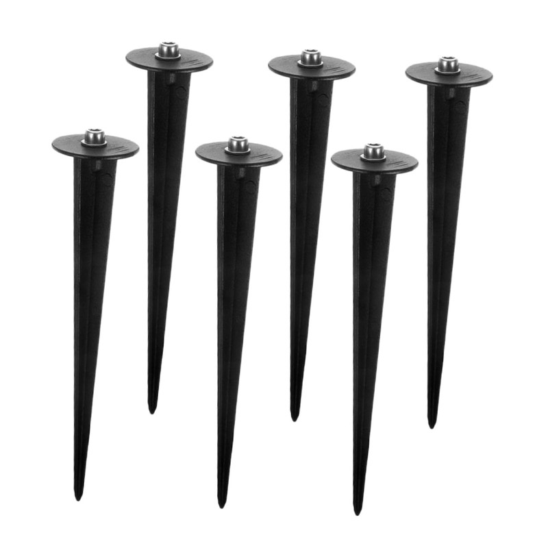 Kisangel 3sets Yard Stakes for Christmas Lights Pathway Light Replacement