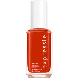 essie Expressie Nail Polish, Quick-Dry Bright Red Nail Polish, Vegan, Bold And Be Bold, 0.33 fl oz