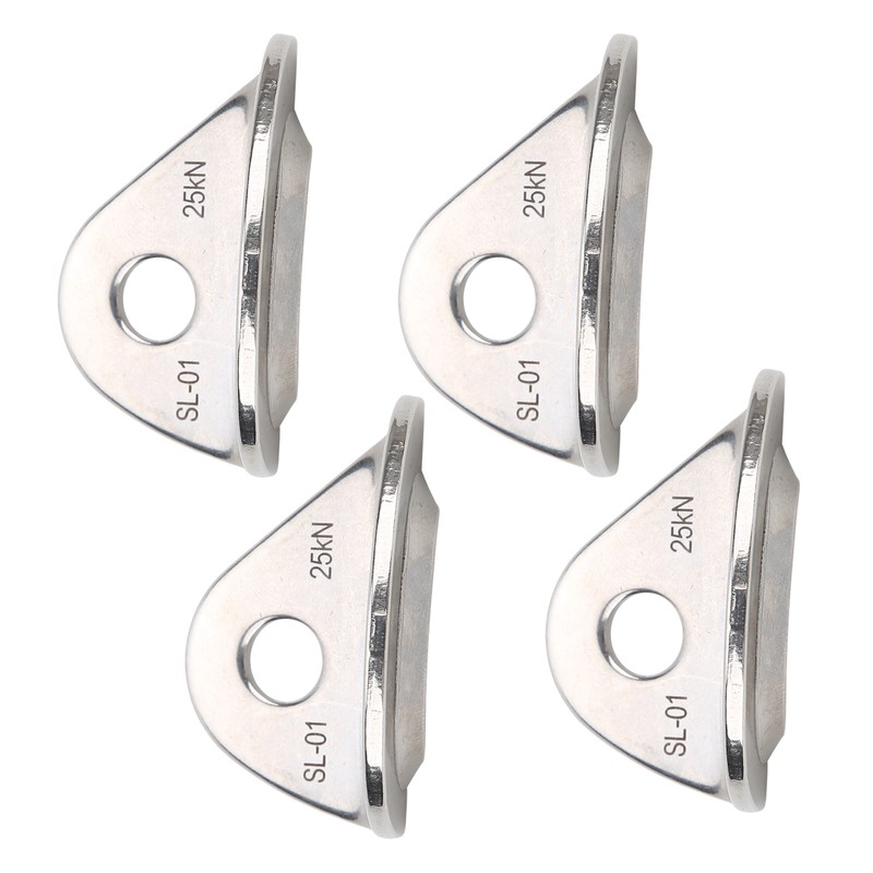 4 Pcs Climbing Hanger Stainless Steel Durable Rock Climbing Accessories