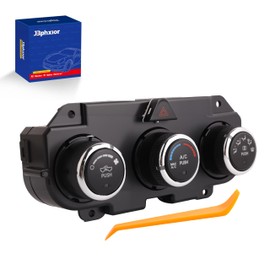 AC Heater Climate Control Module, HVAC Climate Control,Heat Defrost,Air Conditioning Heater Control Switch Panel Fit for 2013-2018 RAM 1500 2500 3500,OEM 68268189AA 68105021AC