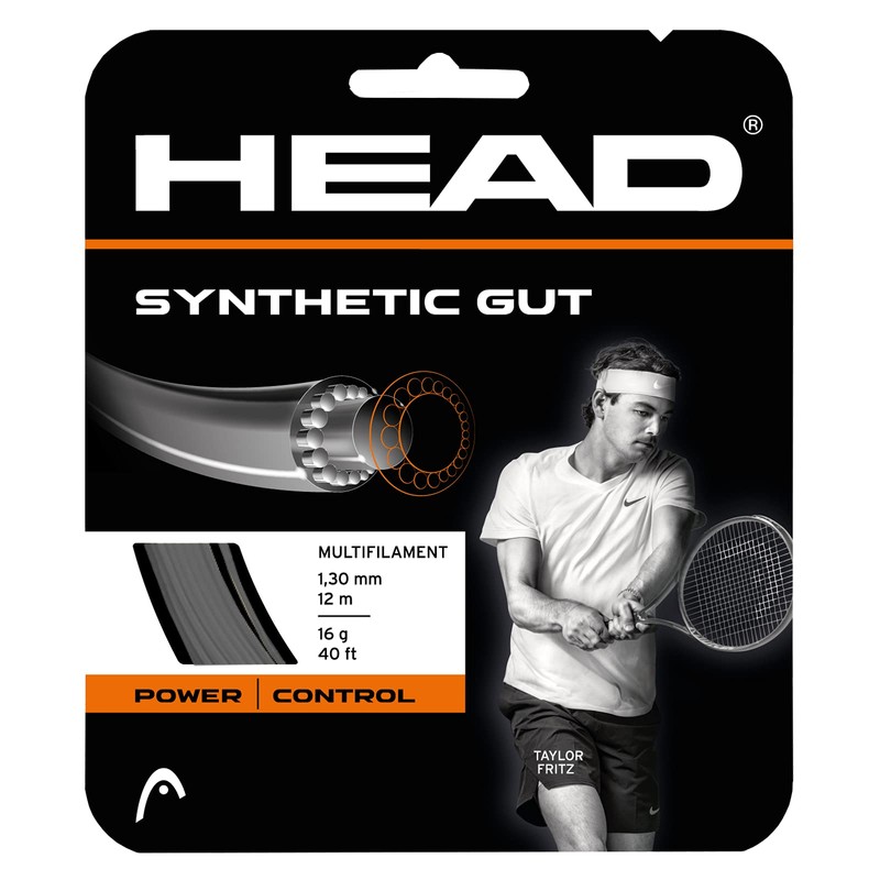 HEAD Juego Completo de Cuerdas de Tenis sintéticas, Calibre 16,