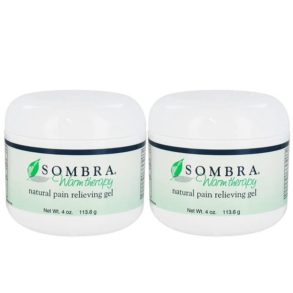 Sombra Warm Pain Relief Gel, 4 Oz (Pack of 2)