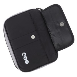 Operitacx Reise-kabel-organizer-tasche Tragbar Für Datenkabel Kopfhörer Handy-ladegerät Mit Reißverschluss Aufbewahrungstasche Leicht