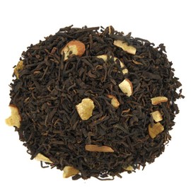The Whistling Kettle Scottish Caramel Pu-erh Tea - Organic Sweet Earthy Pu-erh Tea with Caramel and Cream- 4oz (80 servings)
