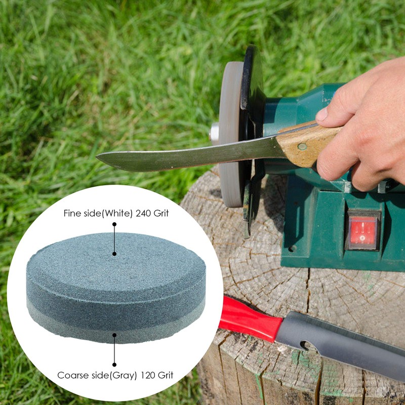 Set of 2 Dual Grit Multi-Purpose Sharpener and Rectangular Cut