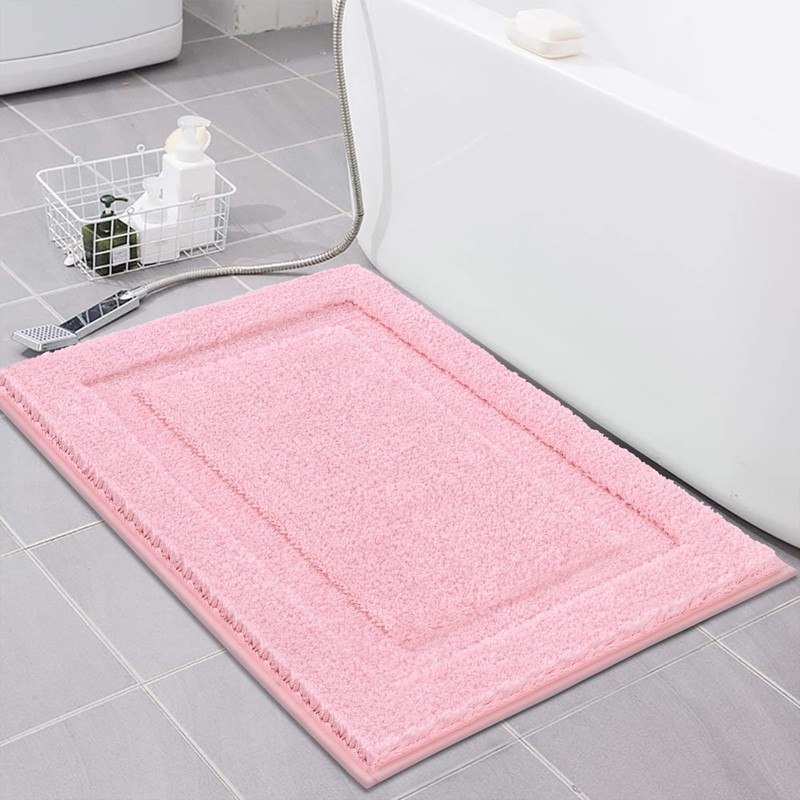SHACOS Super Soft Bathroom Rugs 20x32 inch Non Slip Washable