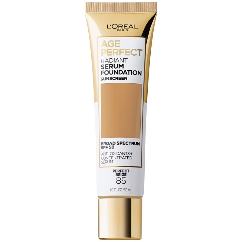 L'Oreal Paris Age Perfect Radiant Serum Foundation with SPF 50,