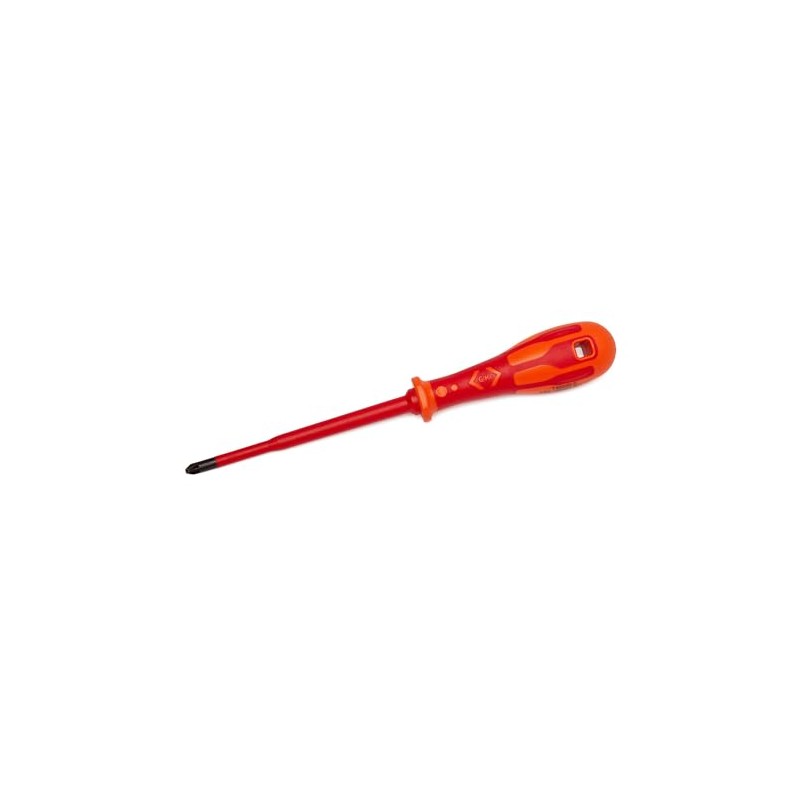 Dextro VDE Slim Screwdriver SL-PH2 x 125 mm (Plus Minus)