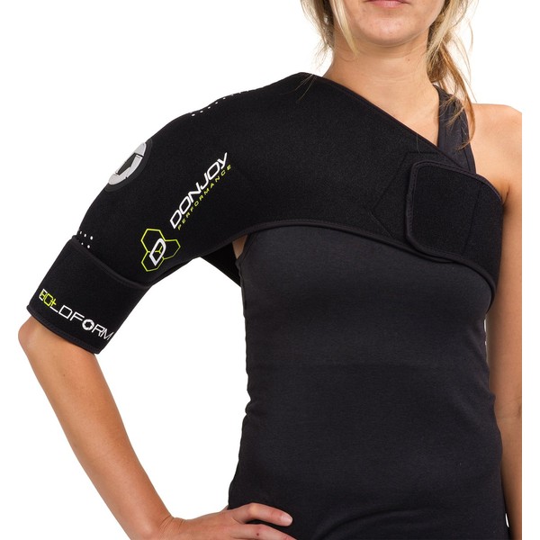 DonJoy Performance COLDFORM Hot/Cold Therapy: Shoulder Compression Wrap, One Size Fits Most