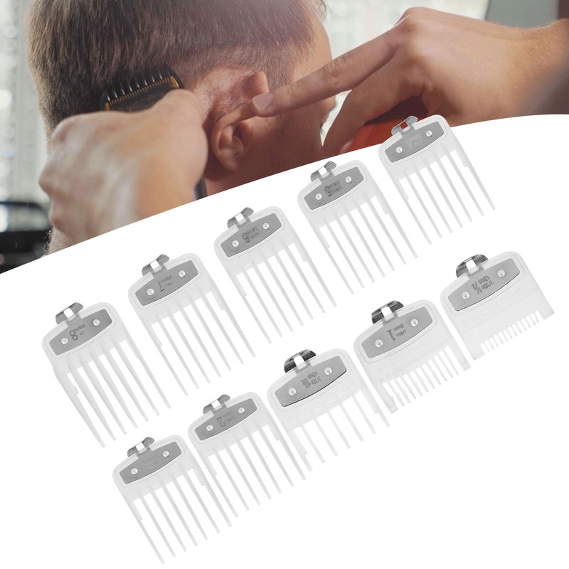 Professional Hair Clipper Attachment Comb Hair Trimmer Guards Haircut Accessories