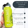 Maui Pickleball Co.™ Pickleball Water Bottle 32oz Pickleball Gifts Insulated