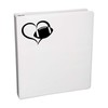 Bargain Max Decals Football Heart Decal Notebook Car Laptop 5.5"