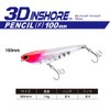 Yo-Zuri 3D Inshore Pencil (F) 100mm 4" Chartreuse Floating Lure
