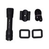 Palantic Pro-One Aluminum LED Dive Light Torch w/Mask Mount, Black
