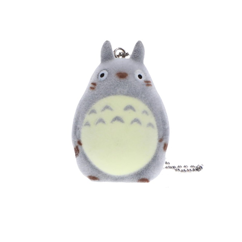 Sekiguchi Studio Ghibli My Neighbor Totoro Flocking Keychain Big Totoro