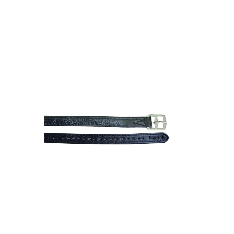 LEXNEL Non-Stretch Soft Stirrup Leather with Stainless Steel Hardware 1