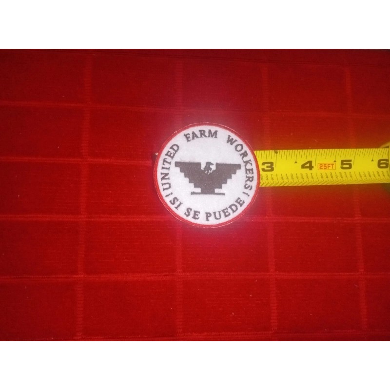 United Farm Workers "si se puede" iron on patch
