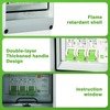 DEWIN Garage Consumer Unit 2 Way, Waterproof Distribution Box Miniature