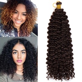 Tess 14-inch braids, synthetic hair braid, 1 piece crochet braids, hair extensions, water wave curly hair pieces, 30 strands (100g)/pc, synthetic hair extensions, 100g/pack.