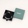GAVU Yin Yang Black Onyx Pearl Necklace for Men, Stone,