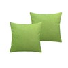 Light green throw pillows Decorative pillowcase Waterproof Cushion Cover Square