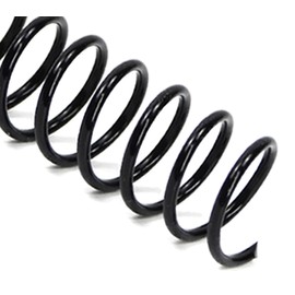 Rayson 22.2mm Plastic Spiral Coil Binding 3:1 Pitch, 7/8 inch, 190 Sheets Capacity Black Coil Binding Spines - Versatile for Office and Educational Tasks, Pack of 50