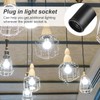 10 Pack Hanging Light Cord Pendant Light Cord with Switch