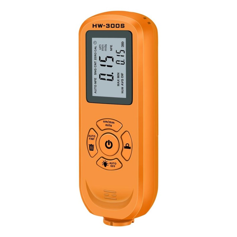 HW 300S Car Paint Film Thickness Gauge with Backlight Large