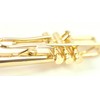 Sunrise Sound House Miniature Musical Instrument Trumpet 1/12 Gold