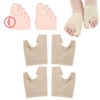 2 Pairs Toe Separator Elastic Hallux Valgus Corrector Bunion Correction