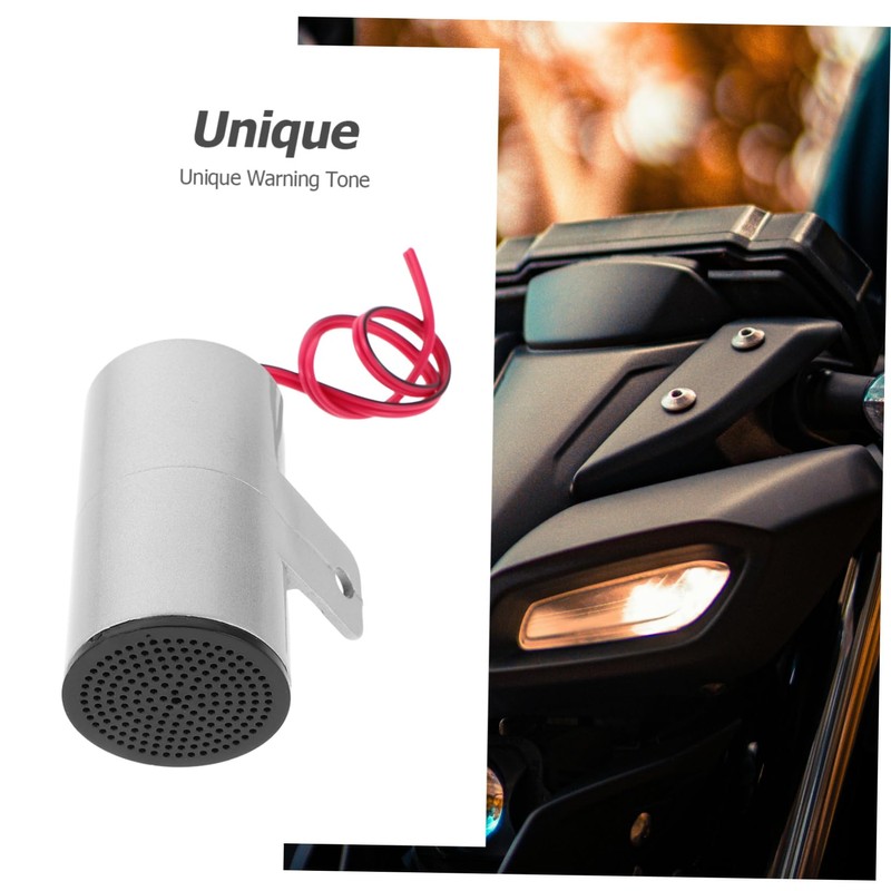 Mobestech Electric Air Horn for Cars Motorcycles Durable Alarm Siren