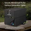 QH.HOME Waterproof Generator Cover 24x18x20 inch ,900D Heavy Duty Oxford