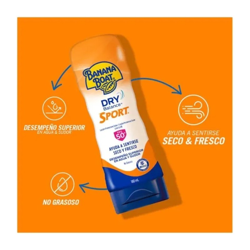 Set Loción Protectora Solar Banana Boat Sport Pzas