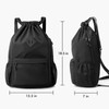 NEYRAT Waterproof Sports Gym Bag Drawstring Backpack Beach Sackpack for