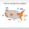 EZ Pass Holder/Toll Pass Holder for Most US States/Toll Pass