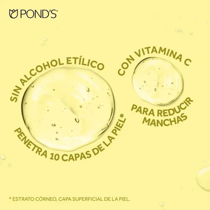 Pond’s Gel Hidratante Facial con Vitamina C, Reduce Manchas y