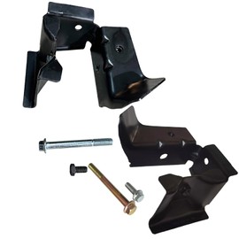 BST BSSP Rear Frontward Leaf Spring Hanger Bracket Kit 722-056 722-057 Compatible with 1981-1999 Jeep Cherokee for 1981-1990 Jeep Wagoneer 1984-1987 Grand Wagoneer, Rear Driver & Passenger Side