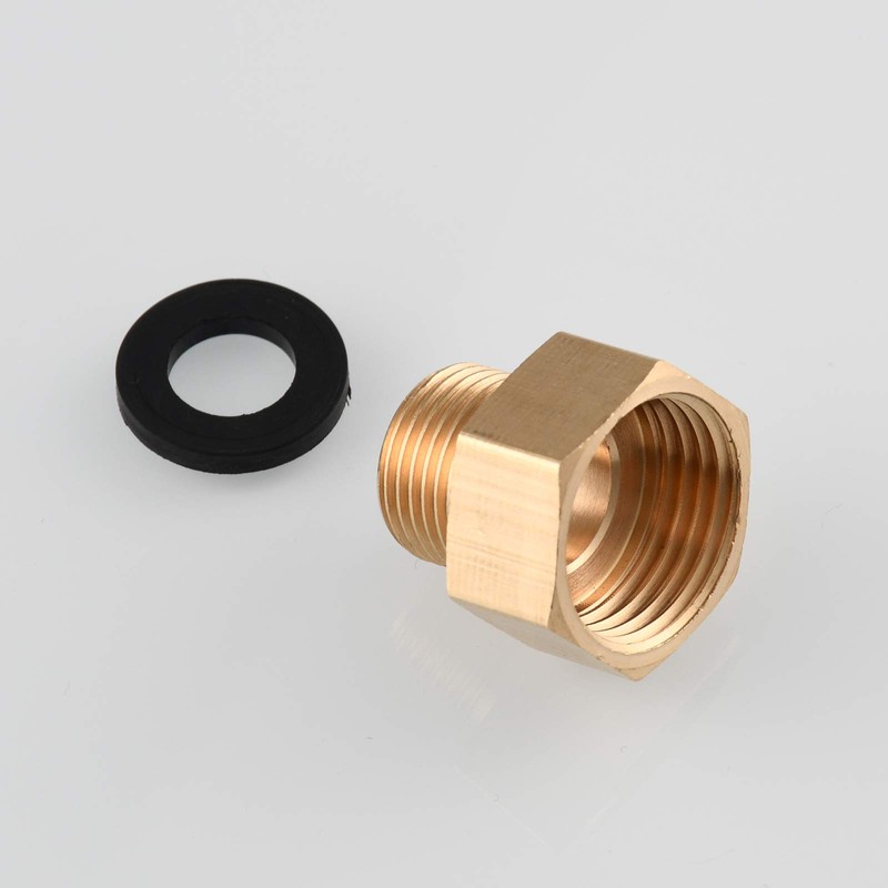 CIENCIA Brass Hose Connector 1/2” Female to 3/8” Male Adapter