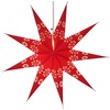 GURU SHOP Foldable Advent Luminous Paper Star, Poinsettia 40 cm