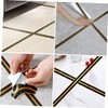 DOITOOL 2 Sets Decorative Seam Filler Ground Seal Tape Tile