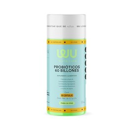 WU Nutrition Probióticos 60 Billones UFC  Simbióticos con Lactobacillus e Inulina de Agave  Suplemento Digestivo para Mujer  60 Cápsulas  1 Mes de... 