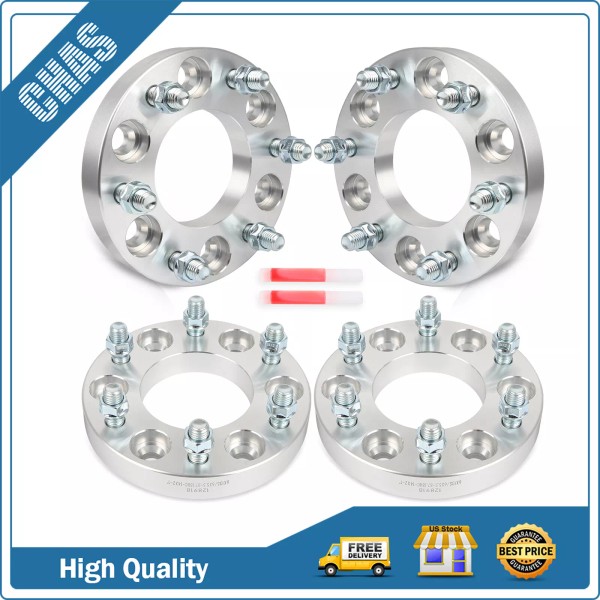 chas-autoparts (4) 6x135 to 6x5.5 Wheel Adapters 1" 6x135 Hub