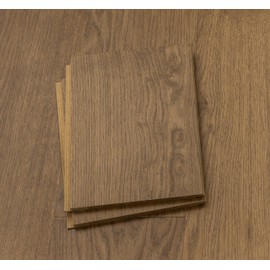 Flooret 12” Cut Sample Engineered Hardwood Plank Flooring | DIY Click or Glue Installation, Real Wood Veneer,Kid and Pet-Friendly | Norde Silvan 7"