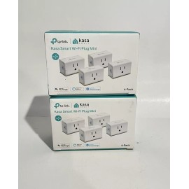 TP-LINK •NEW• Kasa Smart Plug Mini 15A Smart Home Wi-Fi Outlet  8-pack