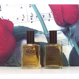 Coty Musk For Men After Shave Mini 0.5 FL. OZ. Lot. 2 x 0.5 = 1.0 OZ. NWOB